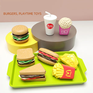 27pcs Mcdo Burger Kids Toys Gift