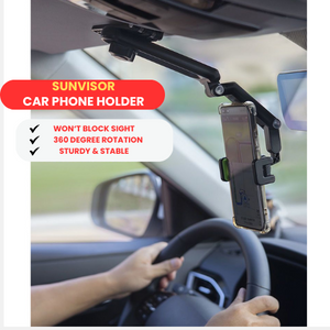 Rotatable and Retractable Car Phone Holder